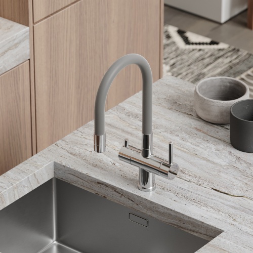 Смеситель для кухни Sancos Lucia SC4004CH, хром фото 8