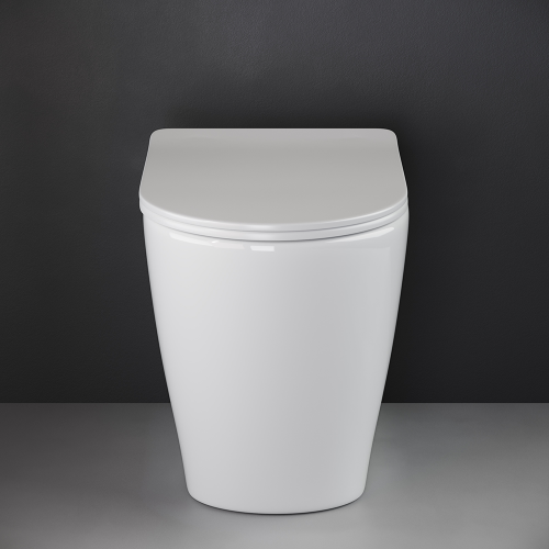 Унитаз приставной напольный Ceramicanova Highlight CN1812 с крышкой-сидением фото 4