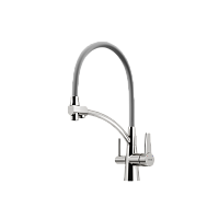 Смеситель для кухни Sancos Eri SC4001BN, брашированный никель