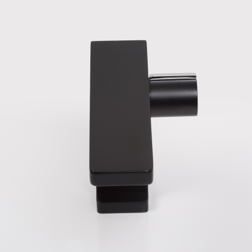 Смеситель для раковины WasserKRAFT Elbe 7410, черный Soft-touch, хромоникелевое покрытие фото 9