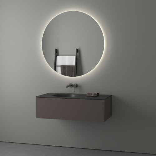 Зеркало Evoform Ledshine BY 2547 с LED-подсветкой 100х100 см., без выключателя, 4000К фото 4