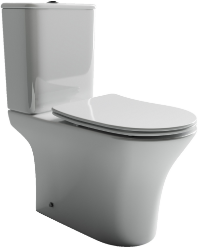Унитаз-компакт Ceramicanova Fortuna CN9001 с крышкой-сидением