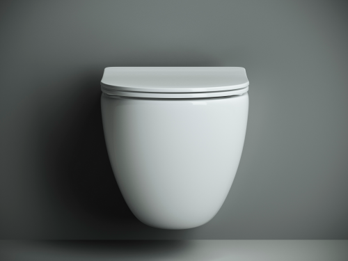 Подвесной унитаз Ceramicanova Mono CN1905 с крышкой-сидением фото 6