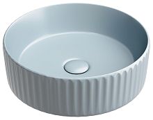 Накладная раковина Ceramicanova ELEMENT CN6057MHL, серо-голубой матовый