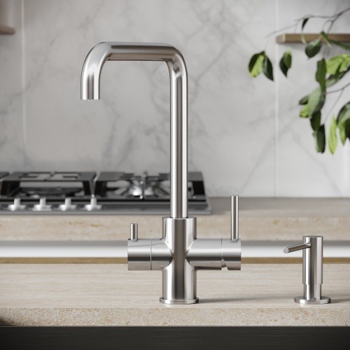 Смеситель для кухни Sancos Vela SC4013BN, брашированный никель фото 4