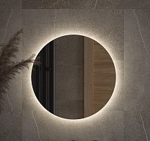 Зеркало DEFESTO OPTI DF 2842 с LED-подсветкой Ø50 см., без выключателя, 4500 K