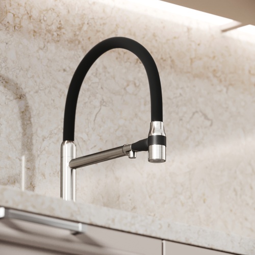 Смеситель для кухни Sancos Garda SC4009BN, брашированный никель фото 10