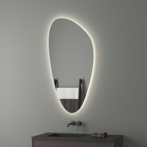Зеркало Evoform Ledshine BY 2583 с LED-подсветкой 60х120 см., без выключателя, 4000К