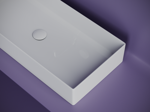 Накладная раковина Ceramicanova Element CN6072, белый глянец фото 5