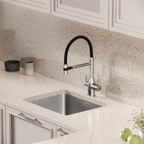 Смеситель для кухни Sancos Garda SC4009BN, брашированный никель фото 13