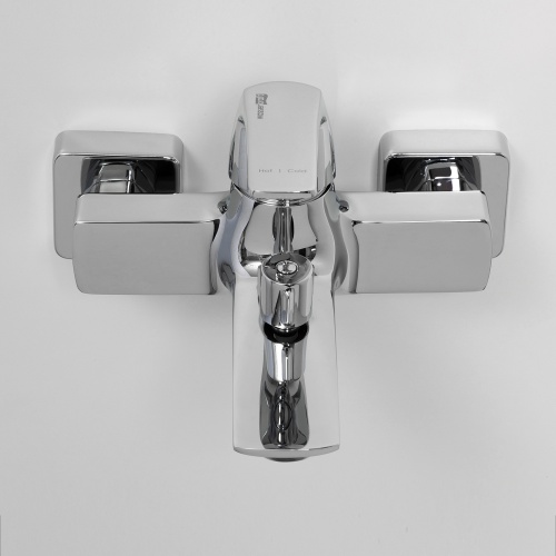 Смеситель для ванны и душа WasserKRAFT Neime 1901, хром фото 9