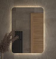 Зеркало DEFESTO OPTI DF 2809R с LED-подсветкой 70x100 см., ИК - выключатель, 4500 K