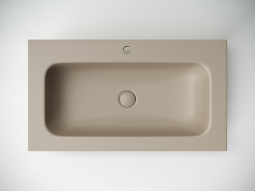 Раковина накладная мебельная Ceramicanova Grace CN7012MC, капучино матовый фото 2