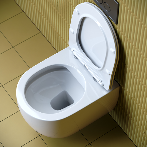 Подвесной унитаз Ceramicanova Play CN3001 с крышкой-сидением фото 10