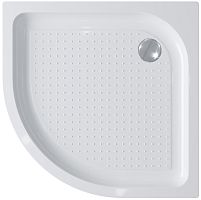 Душевой поддон BelBagno 85x85 TRAY-BB-R-85-550-15-W, с сифоном