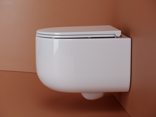Подвесной унитаз Ceramicanova Ulma CN4006 с крышкой-сидением фото 7