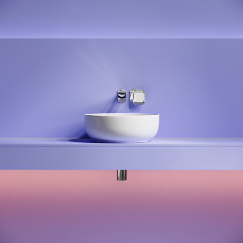 Накладная раковина Ceramicanova Taycan CN12003MW, белый матовый фото 5