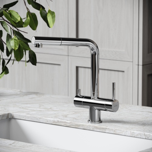 Смеситель для кухни Sancos Spin SC4015CH, хром фото 7