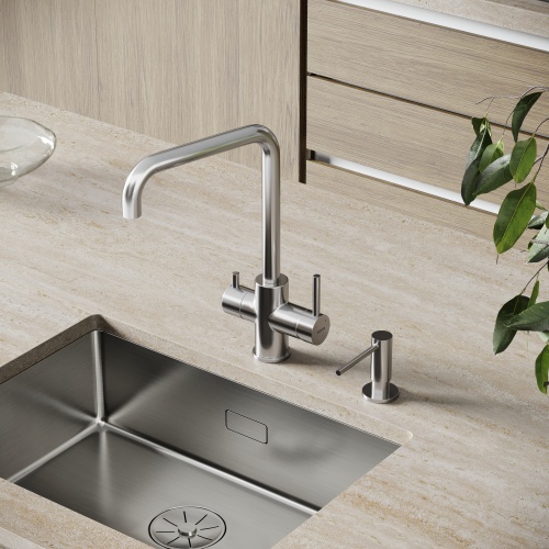 Смеситель для кухни Sancos Vela SC4013BN, брашированный никель фото 3