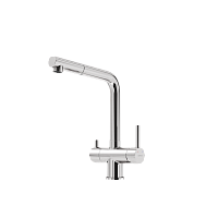 Смеситель для кухни Sancos Spin SC4015BN, брашированный никель