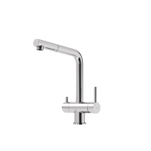 Смеситель для кухни Sancos Spin SC4015BN, брашированный никель