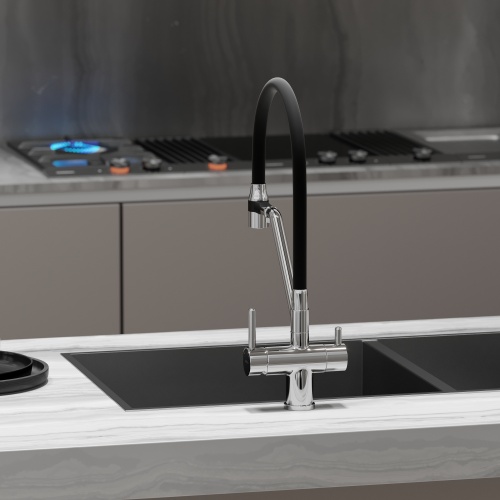 Смеситель для кухни Sancos Dora SC4003CH, хром фото 10