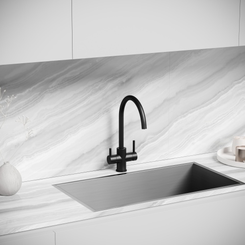 Смеситель для кухни Sancos Taper SC4012MB, черный матовый фото 3