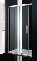Душевая дверь в нишу Cezares 140x200 PREMIER-SOFT-W-BF-1-140-C-Cr-IV, стекло прозрачное, профиль хром