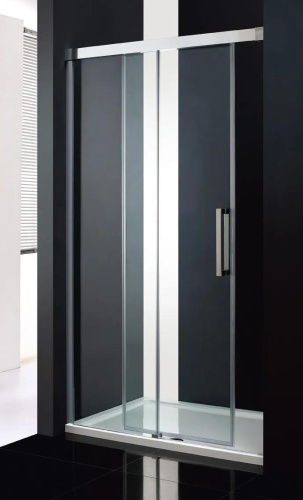Душевая дверь в нишу Cezares 140x200 PREMIER-SOFT-W-BF-1-140-C-Cr-IV, стекло прозрачное, профиль хром