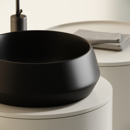 Накладная раковина Ceramicanova Maya CN12004MB, черный матовый фото 7