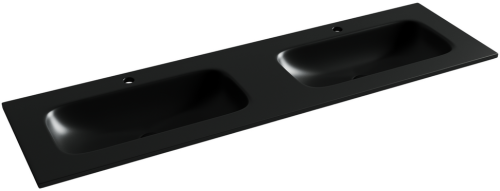 Раковина накладная мебельная Ceramicanova Grace CN7023MB, черный матовый