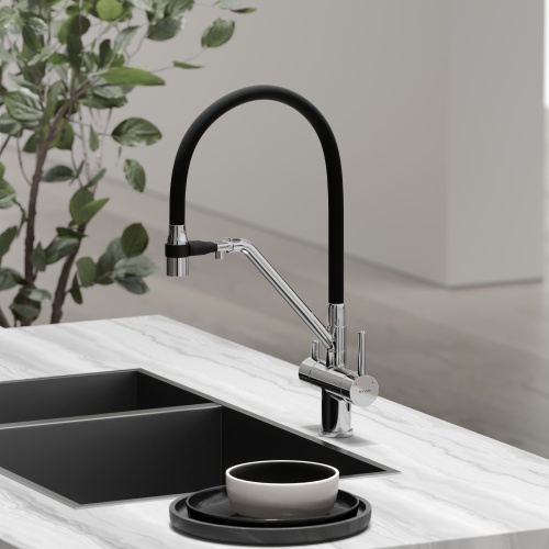 Смеситель для кухни Sancos Dora SC4003CH, хром фото 9