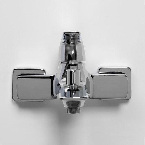 Смеситель для ванны и душа WasserKRAFT Neime 1901, хром фото 8