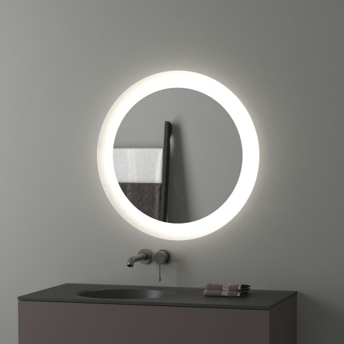 Зеркало Evoform Ledshine BY 2524 с LED-подсветкой 70х70 см., без выключателя, 4000К