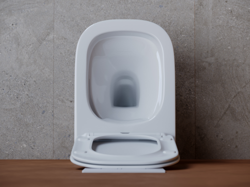 Подвесной унитаз Ceramicanova Noel CN3013 с крышкой-сидением фото 9