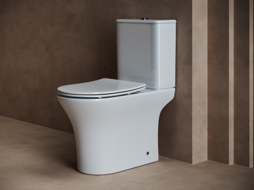 Унитаз-компакт Ceramicanova Fortuna CN9001 с крышкой-сидением фото 2
