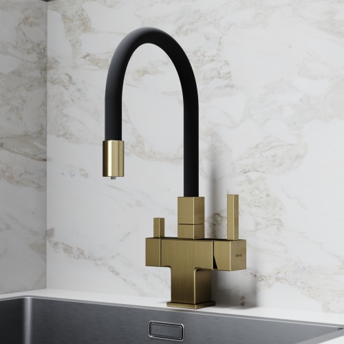 Смеситель для кухни Sancos Arno SC4005BG, брашированное золото фото 11