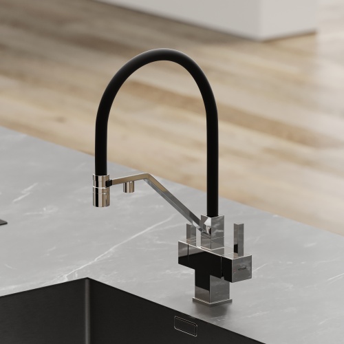 Смеситель для кухни Sancos Loro SC4007CH, хром фото 9