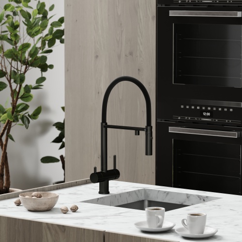 Смеситель для кухни Sancos Imola SC4010MB, матовый черный фото 8