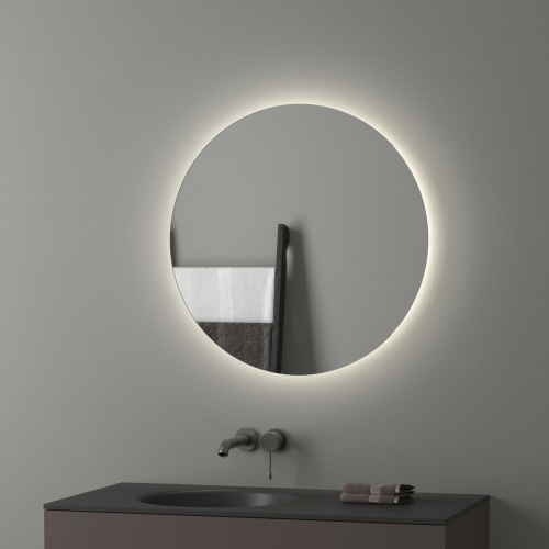 Зеркало Evoform Ledshine BY 2544 с LED-подсветкой 70х70 см., без выключателя, 4000К