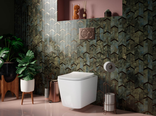 Подвесной унитаз Ceramicanova Cubic CN1806 с крышкой-сидением фото 10