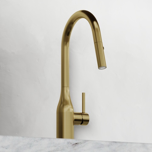 Смеситель для кухни Sancos Grand SC4002BG, брашированное золото фото 10