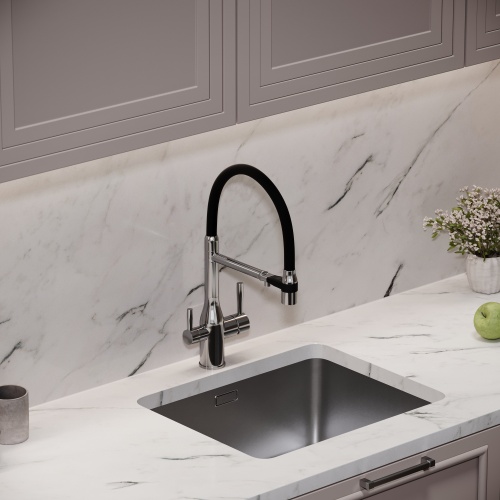 Смеситель для кухни Sancos Garda SC4009CH, хром фото 9