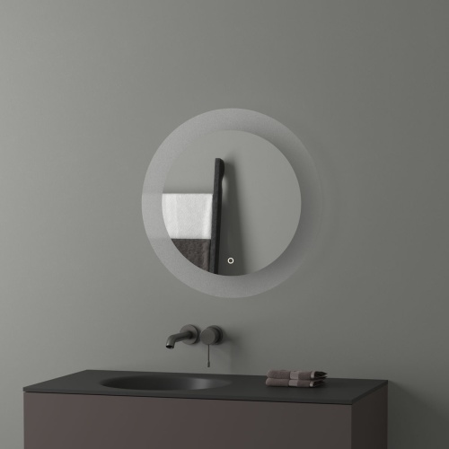 Зеркало Evoform Ledshine BY 2623 с LED-подсветкой и сенсорным выключателем, 60х60 см., 4000К фото 5