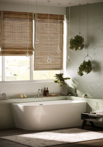 Акриловая ванна Sancos Space FB13, 170x80 см фото 4