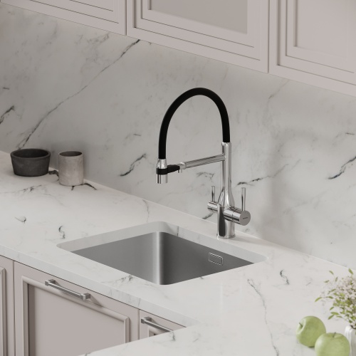 Смеситель для кухни Sancos Garda SC4009CH, хром фото 13