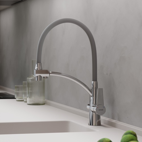 Смеситель для кухни Sancos Eri SC4001CH, хром фото 11