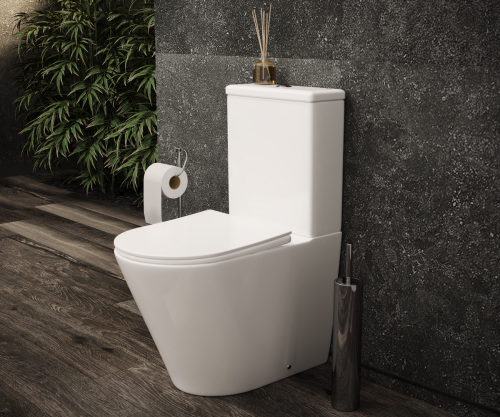 Унитаз-компакт Ceramicanova HighLight  CN1802 с крышкой-сидением фото 9