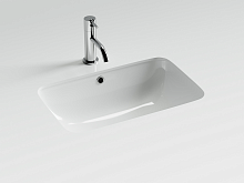 Раковина встраиваемая снизу Ceramicanova Element CN7018, белый глянец