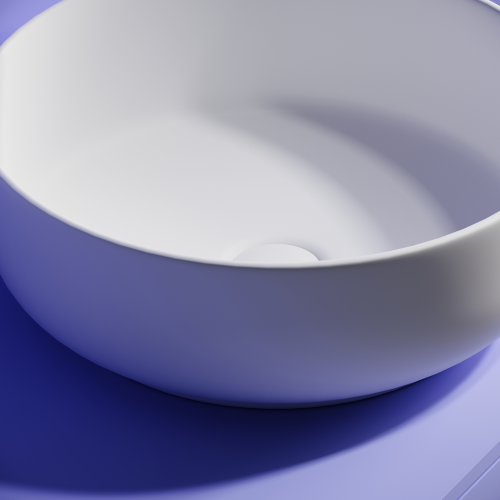 Накладная раковина Ceramicanova Taycan CN12003MW, белый матовый фото 6